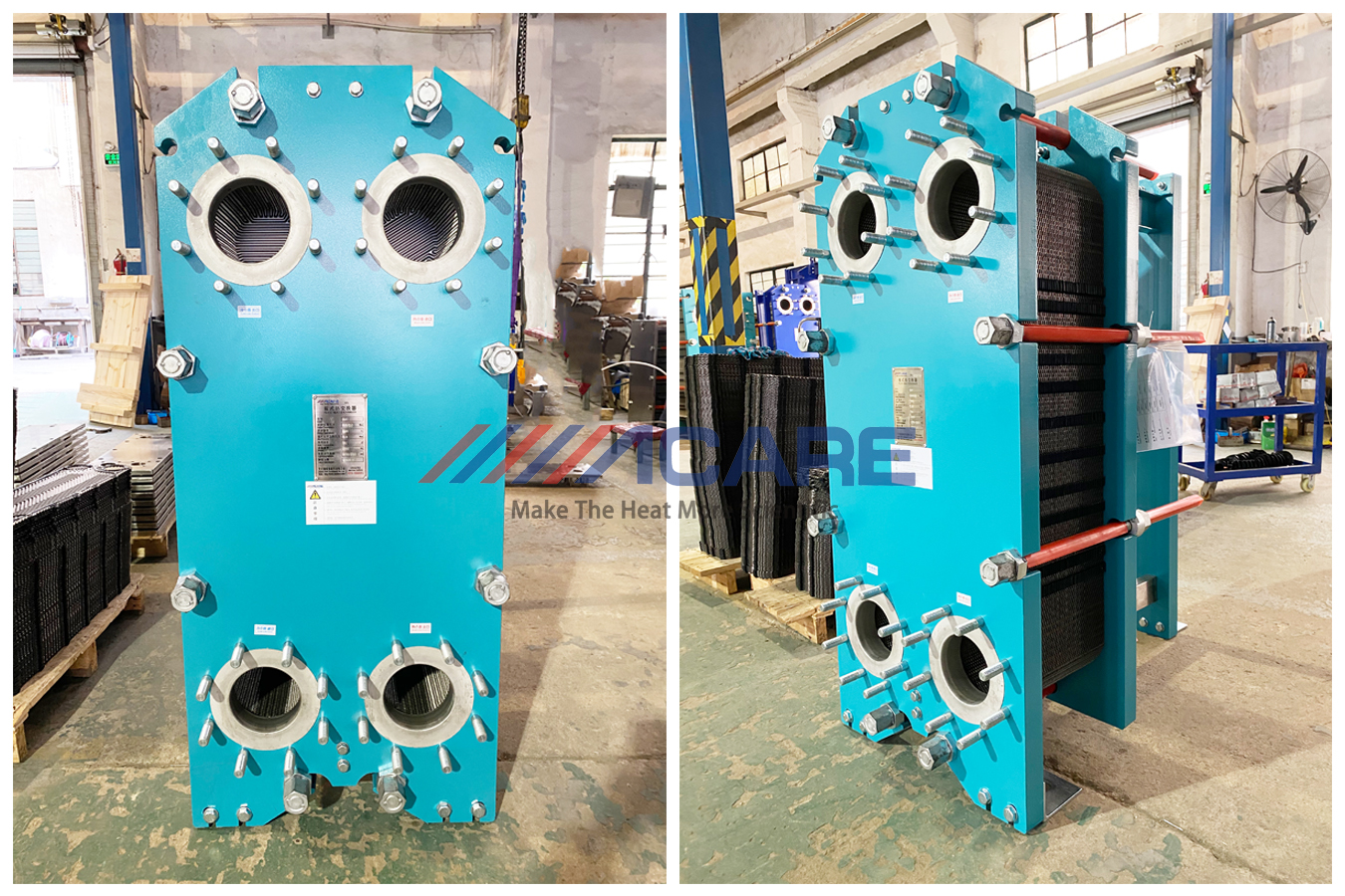 艾可瑞滑油板式冷却器 艾可瑞滑油板式冷却器