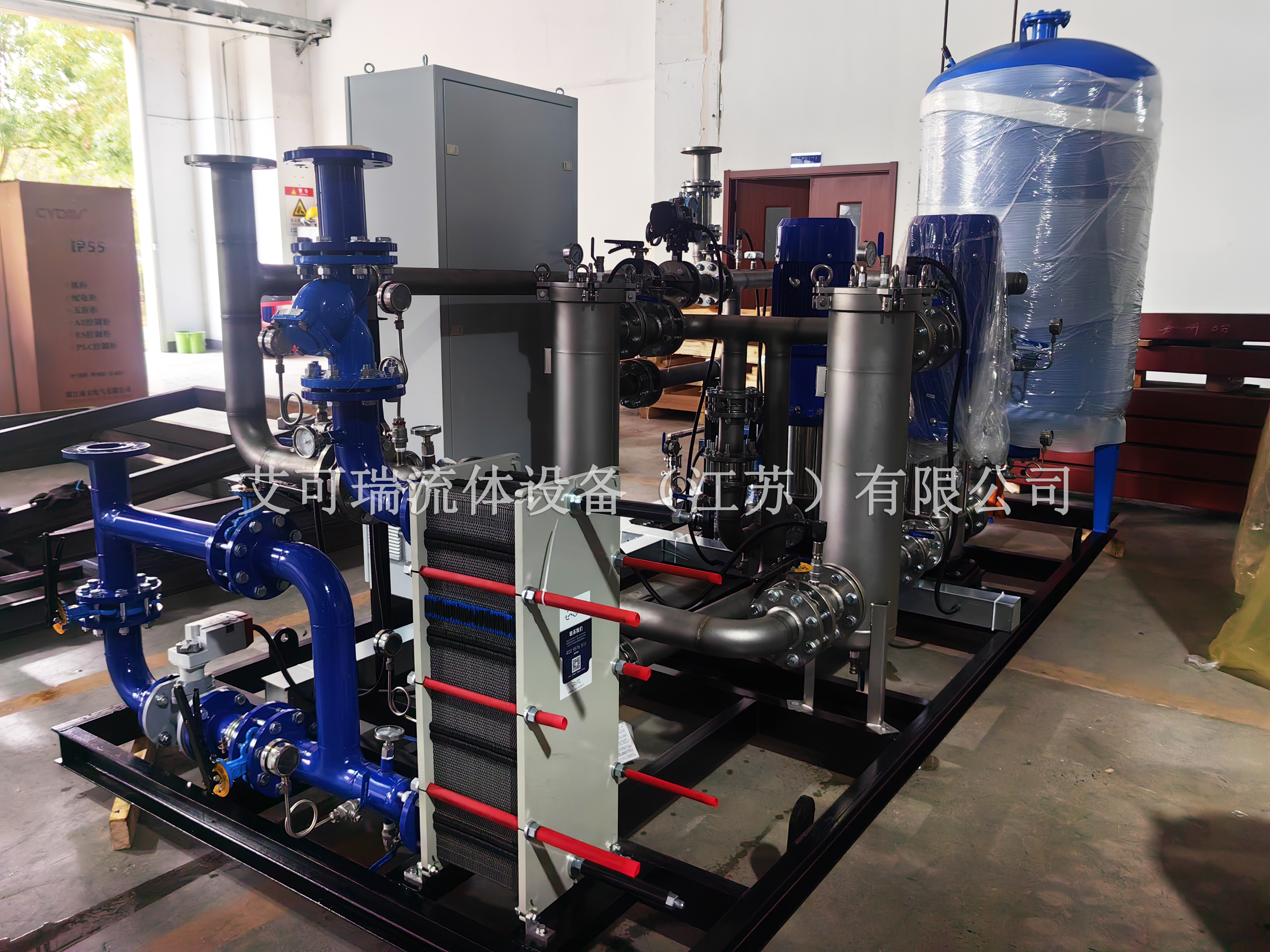 PCW工艺水板式换热机组