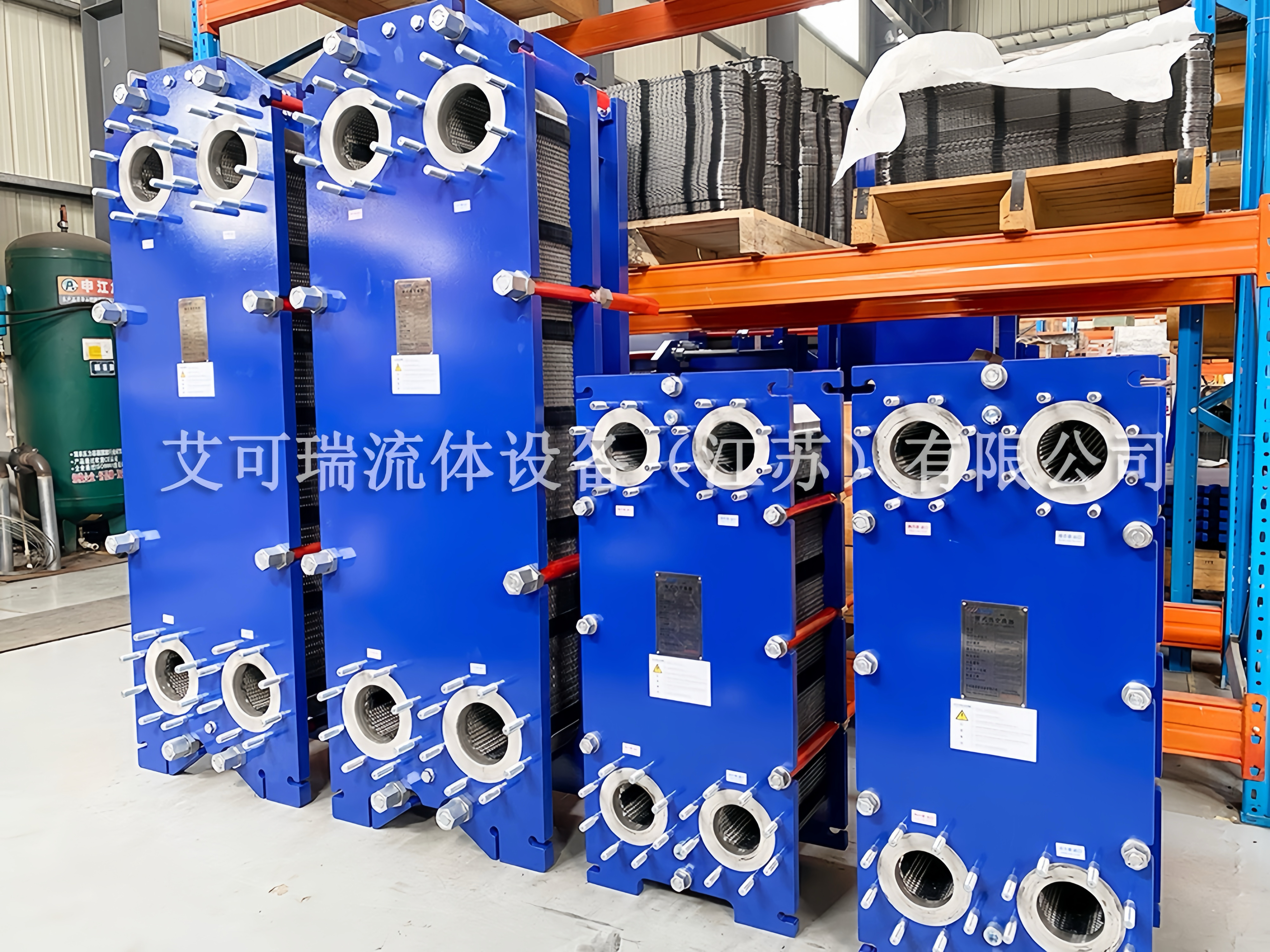 板式换热器(图1) 板式换热器(图1)